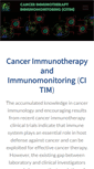 Mobile Screenshot of canceritim.org